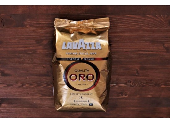 Кофе в зернах Lavazza Qualita Oro 100% арабика ~ 1 кг.
